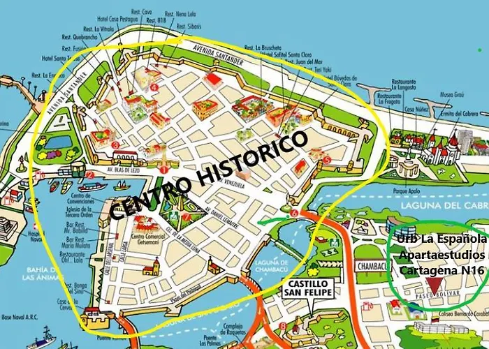 Apartaestudio Cartagena 4P